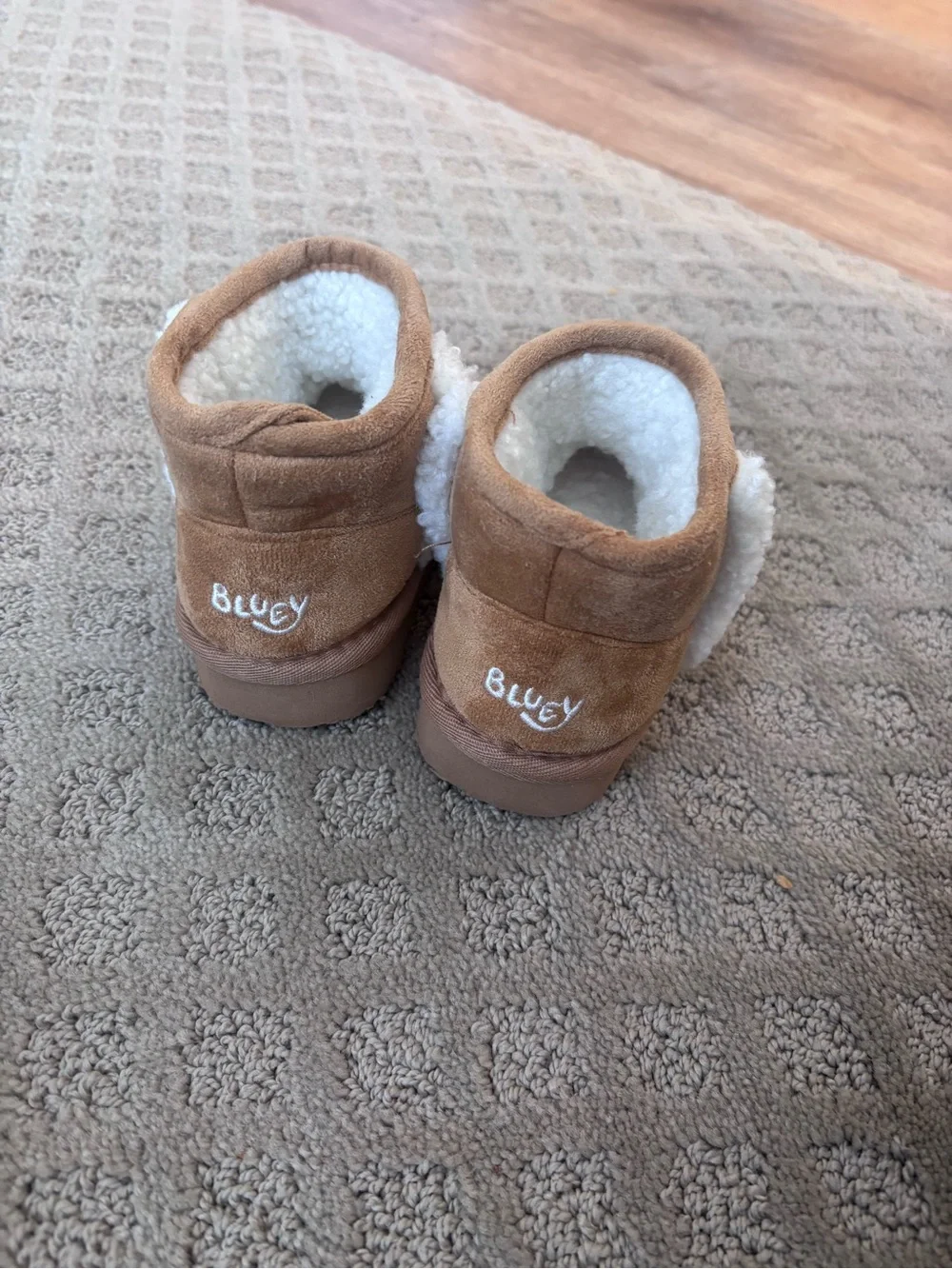 Bluey Kids Shoes Box - Tan